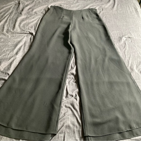 Fanny Women’s Black Wide Leg Dress Pants Size XLarge - Picture 2 of 7